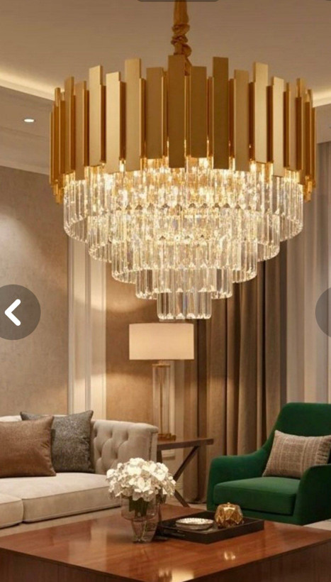 لوستر کریستالی مدل پروفیلی